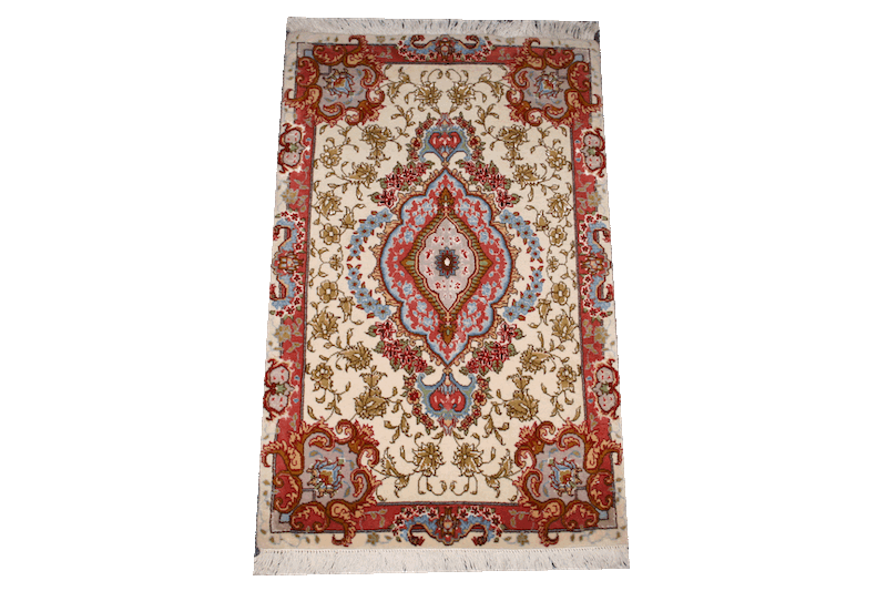 [5486] Tabriz #5486  3.1 x 1.9ft. beige B1c7