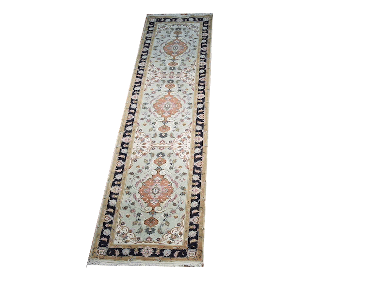 Tabriz#1806 11.9 x 2.9ft B6c4 mint